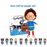 Afbeelding in Gallery-weergave laden, Voordeelpakket Beentjes strekken met de Spiekpietjes + popje
