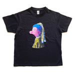 Afbeelding in Gallery-weergave laden, T-shirt 'Great Art' zwijntje met de parel
