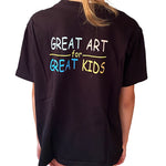 Afbeelding in Gallery-weergave laden, T-shirt 'Great Art' zwijntje met de parel
