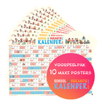 Afbeelding in Gallery-weergave laden, VOORDEEL! School &amp; Vakantiekalender 10 stuks
