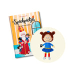 Afbeelding in Gallery-weergave laden, De Spiekpietjes. Het zilveren belletje. Met Spiekpietjes pop.
