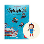 Afbeelding in Gallery-weergave laden, De Spiekpietjes. SOS stoomboot. Met Spiekpietjes pop.

