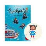 Afbeelding in Gallery-weergave laden, De Spiekpietjes. SOS stoomboot. Met Spiekpietjes pop.
